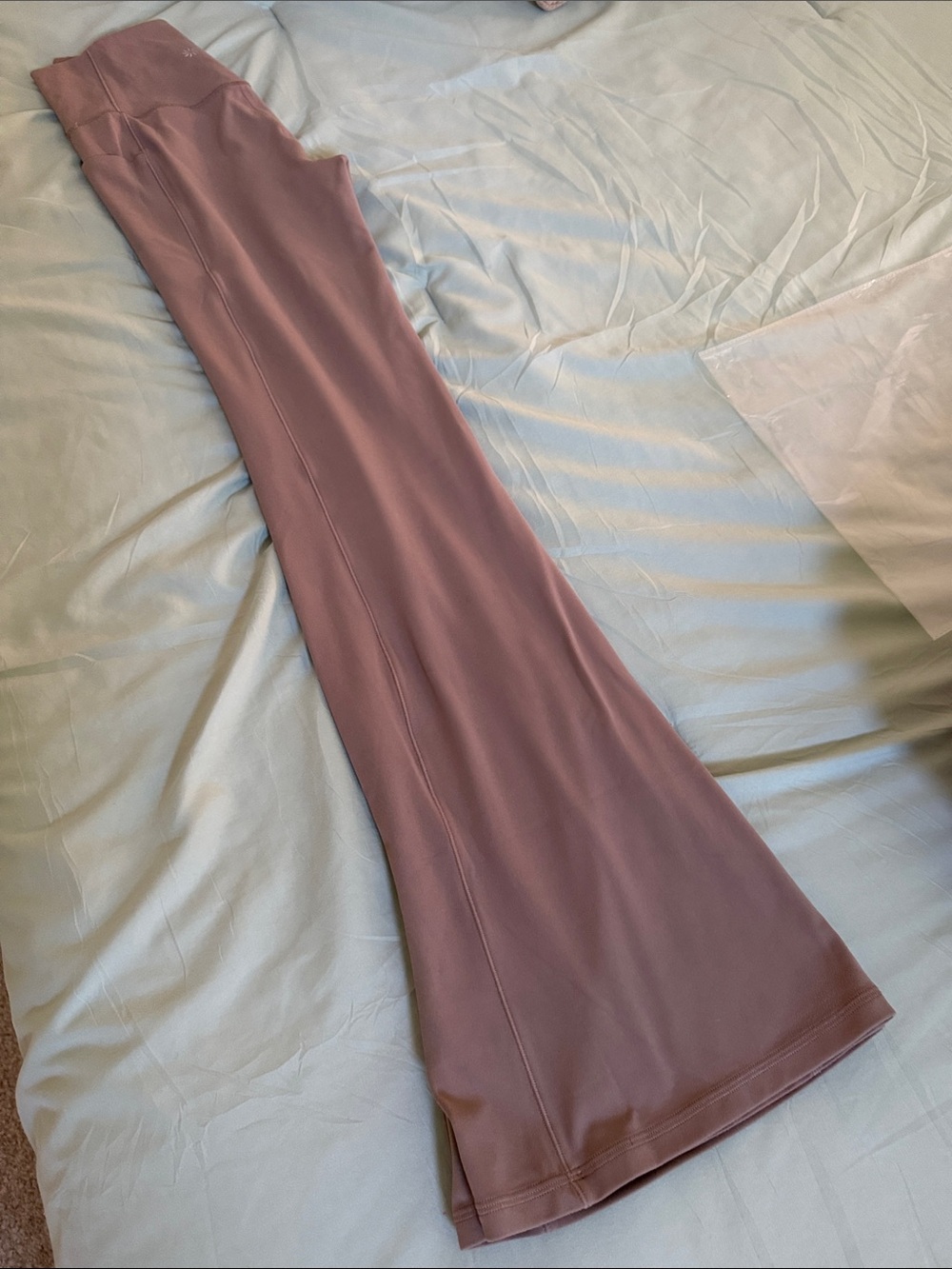 Athleta Taupe High-Rise Flare Active Pant XS N3